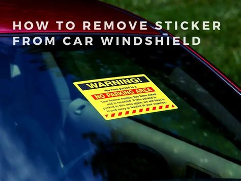 how to remove a sticker from car window: A Delicate Balance Between Efficiency and Car Care