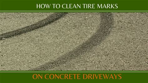 how to remove tire marks from concrete how to prevent cars from leaving tire marks on the road